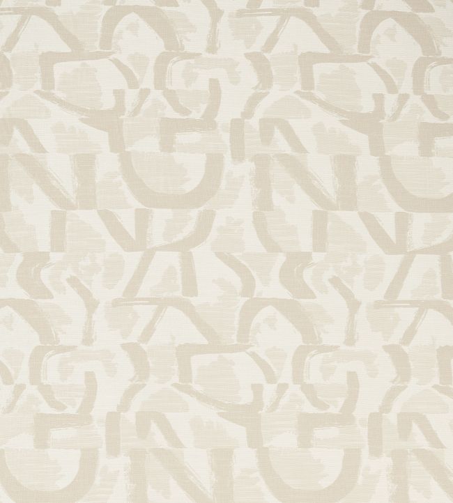Piero Jacquard Fabric by Clarke & Clarke Linen