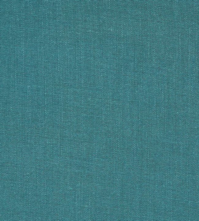 Piet Performance Linen Fabric by Schumacher Deep Teal