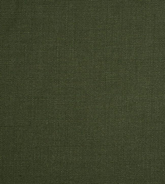 Piet Performance Linen Fabric by Schumacher Hunter Green