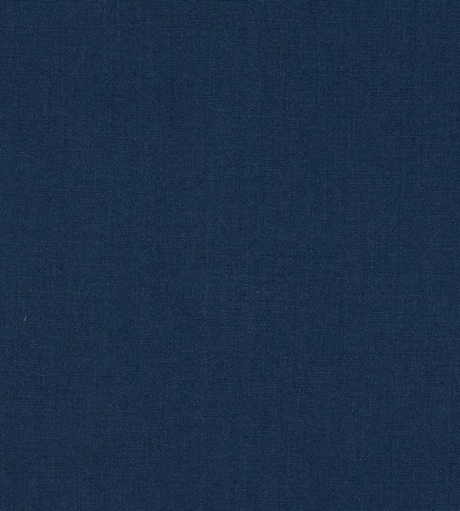 Piet Performance Linen Fabric by Schumacher Indigo