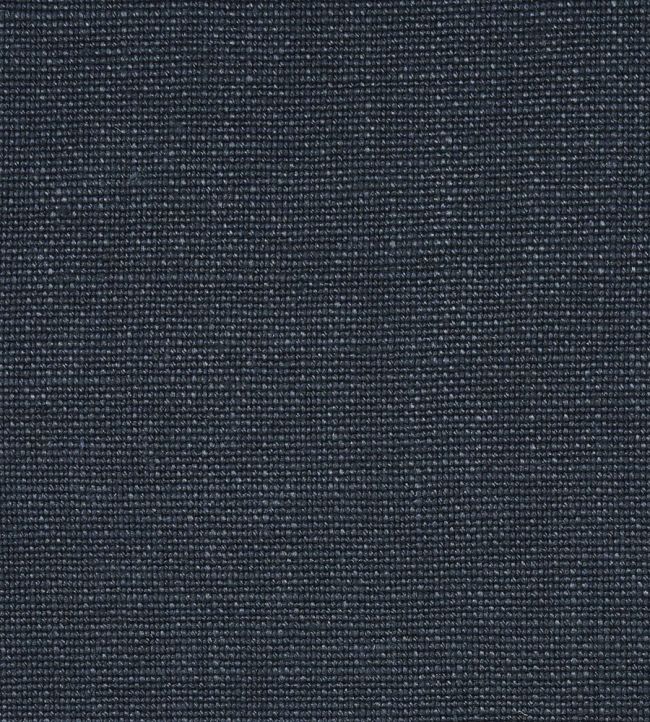 Piet Performance Linen Fabric by Schumacher Navy