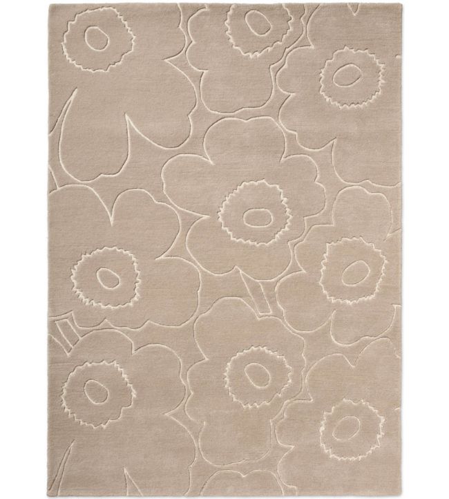 Marimekko Piirto Unikko rug Greige 133704140200 Greige