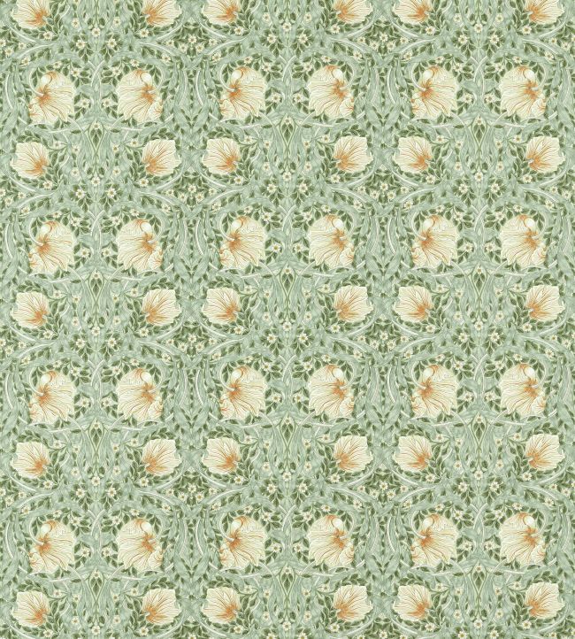 Pimpernel Fabric by Morris & Co Bayleaf / Manilla