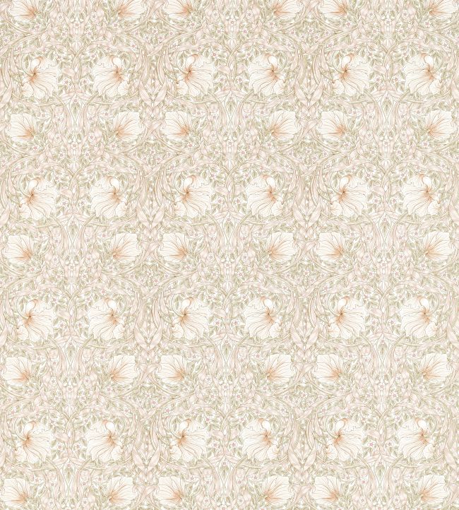 Pimpernel Fabric by Morris & Co Cochineal Pink