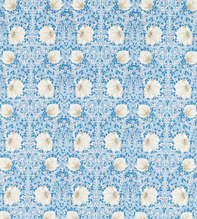 Pimpernel Fabric by Morris & Co Woad