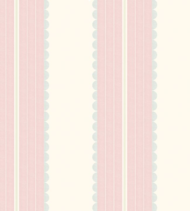 Pin Up Stripe Fabric by Woodchip & Magnolia Pastel Pink