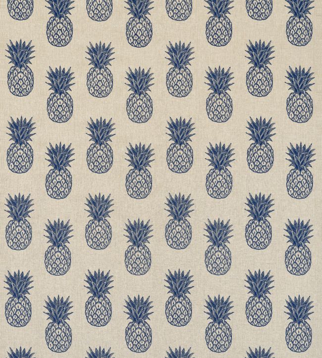 Pina Colada Fabric by Thibaut Navy