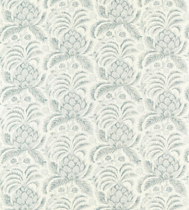 Pina de Indes Fabric by Zoffany Stockholm Blue