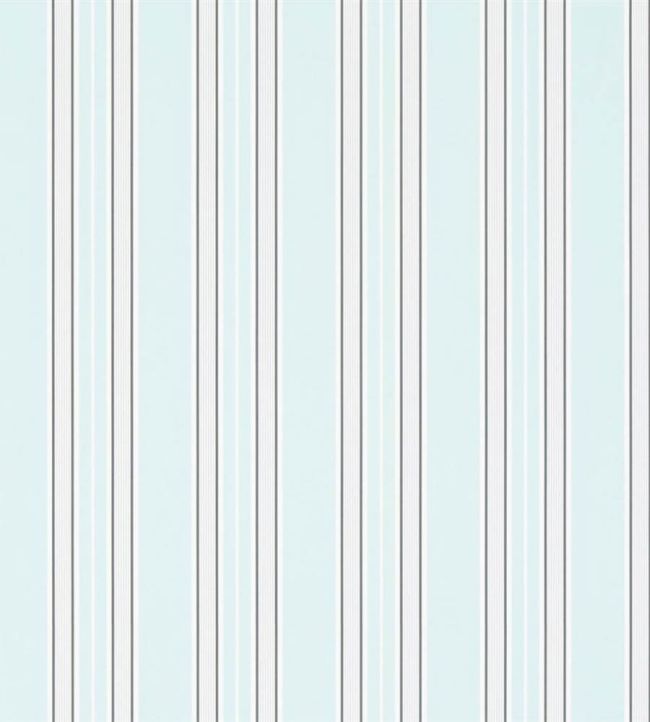 Pinstripe Wallpaper by Designers Guild Aqua