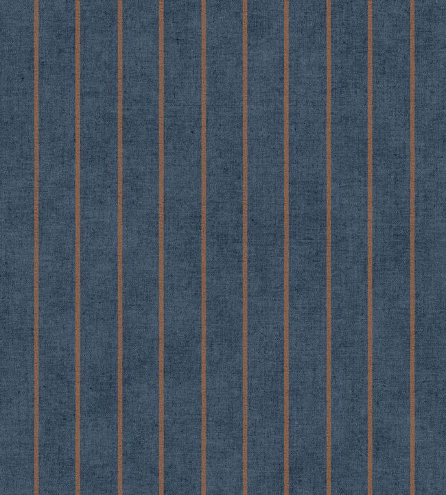 Pinstripe Wallpaper by Jannelli&Volpi Blue