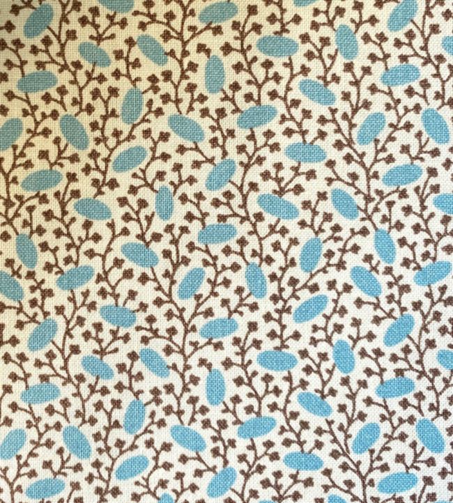 Pinto Fabric by Ian Sanderson Blue Bronze