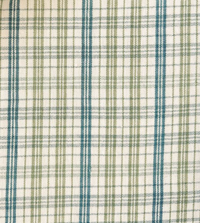 Pippin Check Fabric by Ian Sanderson Apple