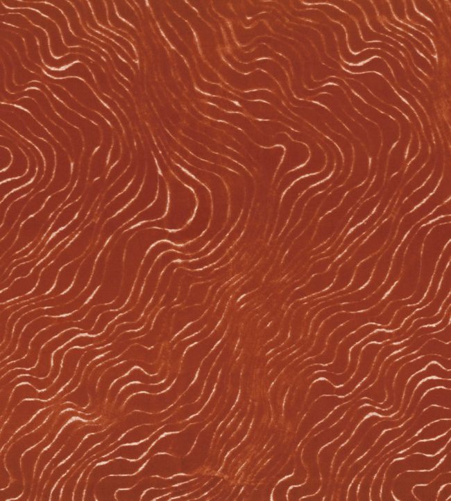 Piti Fabric by Casamance Orange Brule