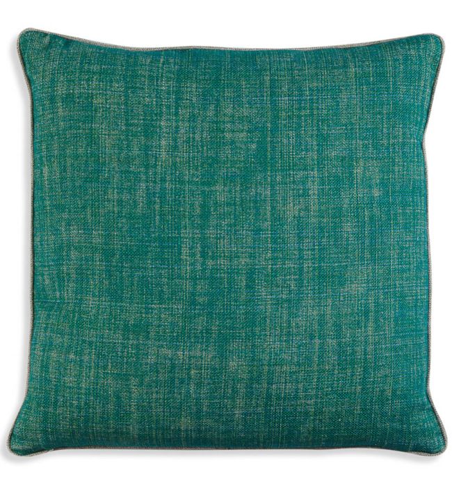 Plain Linen Cushion 43 x 43cm by Fermoie Aventurine