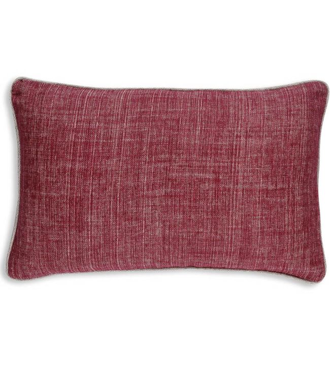 Plain Linen Cushion 43 x 35cm by Fermoie Back to the Fuchsia