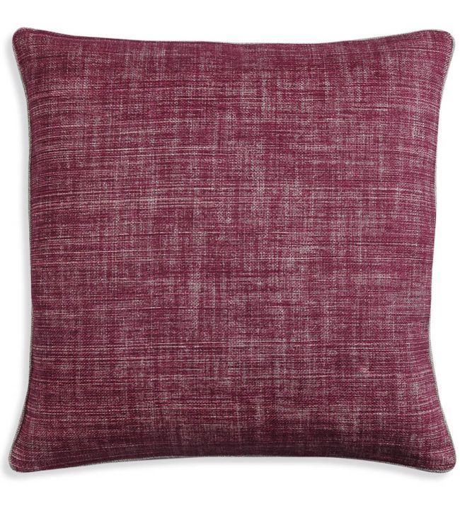Plain Linen Cushion 43 x 43cm by Fermoie Back to the Fuchsia