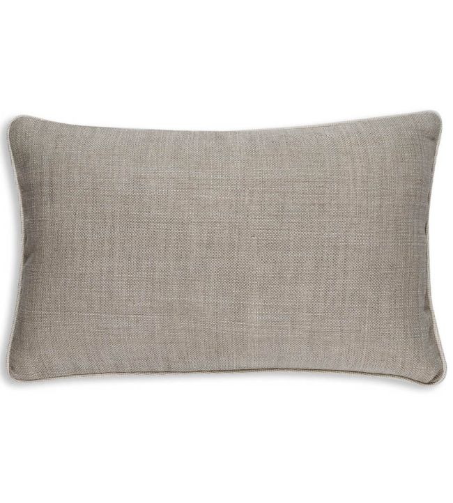 Plain Linen Cushion 43 x 35cm by Fermoie Silver Something