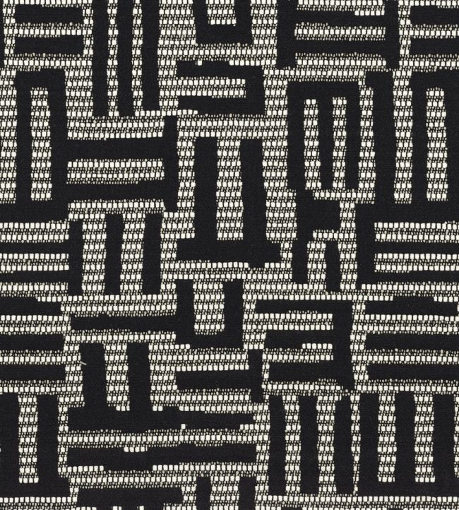 Plan Libre Fabric by Casamance Noir
