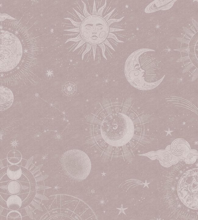 Planetarium Wallpaper by Rebel Walls Pink