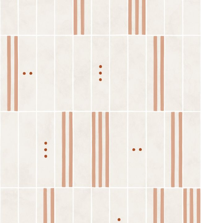 Play Blocks Wallpaper by Coordonne Peach