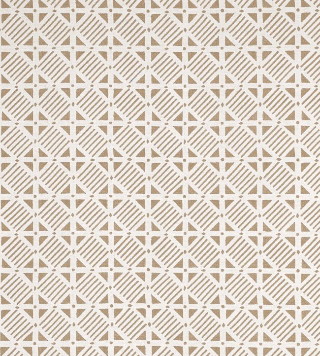 Plaza Fabric by Thibaut Camel on Natural