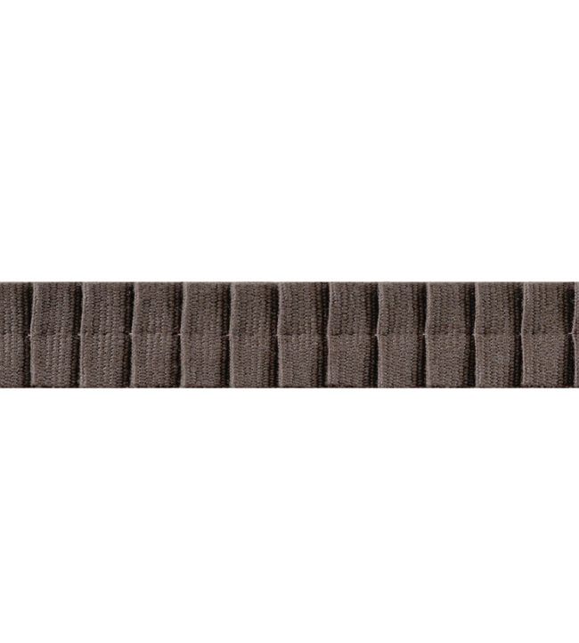 Pleated Tape Trimming by Thibaut Chocolate
