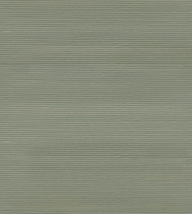 Plisset Plain Wallpaper by Armani Casa Green