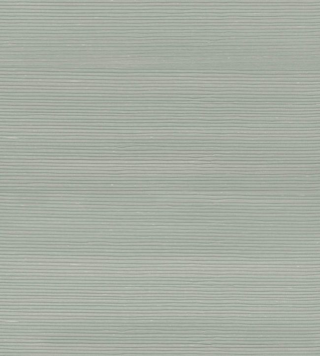Plisset Plain Wallpaper by Armani Casa Light Green