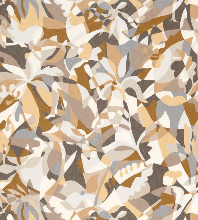 Plongeon Wallpaper by Casamance Sable/Camel