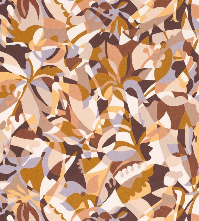 Plongeon Wallpaper by Casamance Ocre/Nude