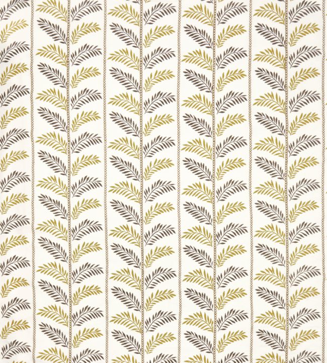 Plumier Fabric by Nina Campbell Sand/Brown