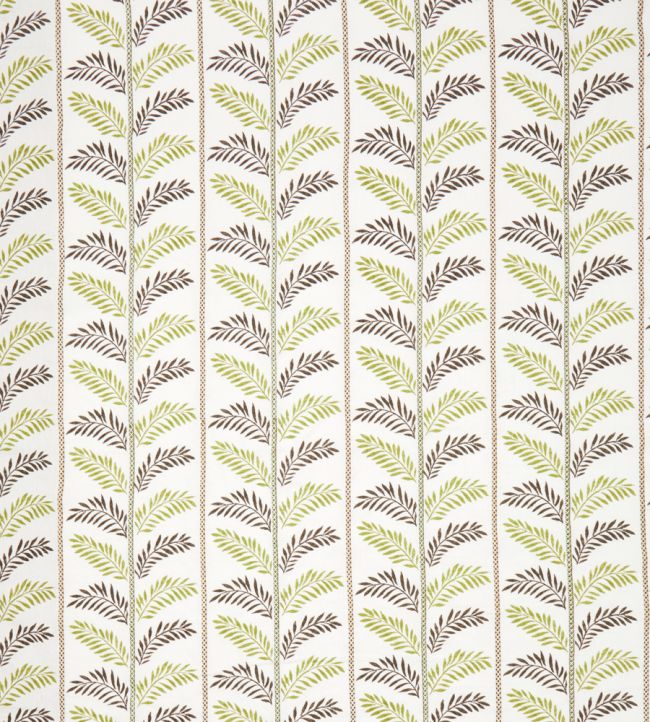 Plumier Fabric by Nina Campbell Yellow/Brown