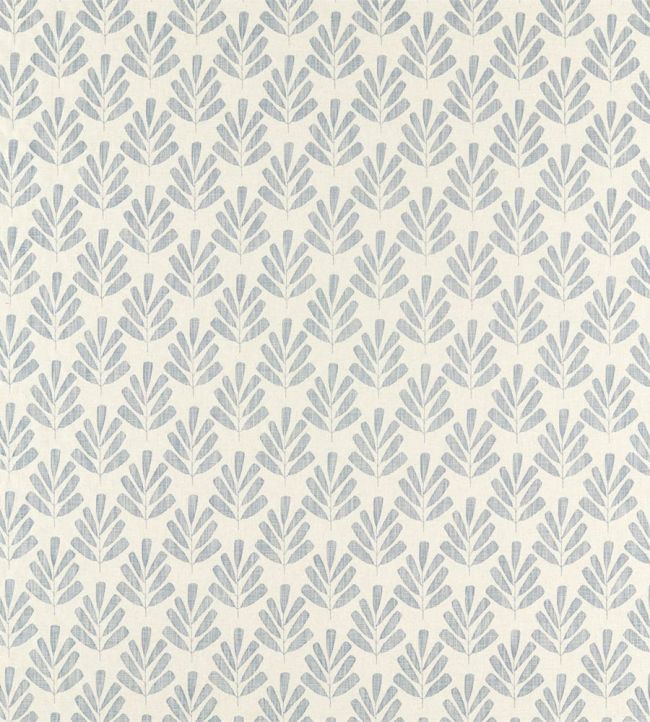Poacea Fabric by Scion Indigo