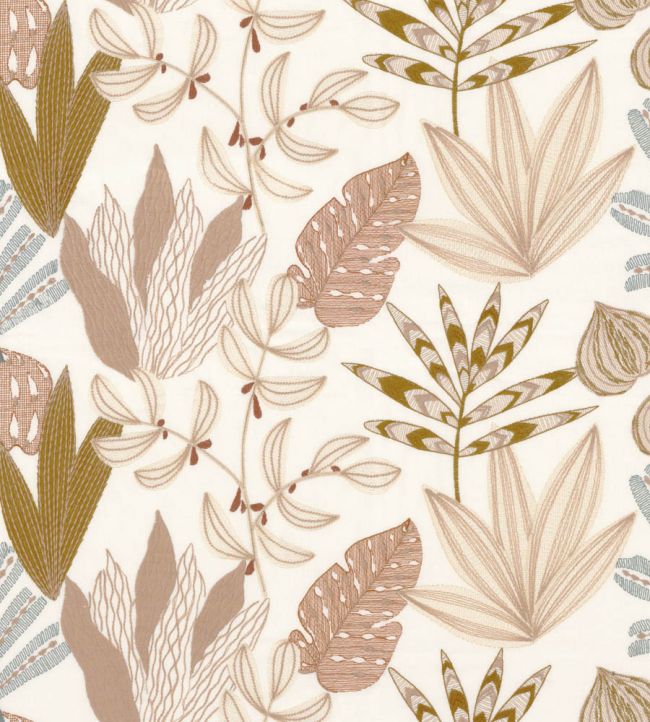 Poesie Sauvage Fabric by Camengo Nude