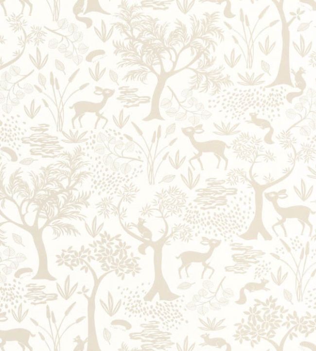 Poetic Forest Wallpaper by Casadeco Naturel