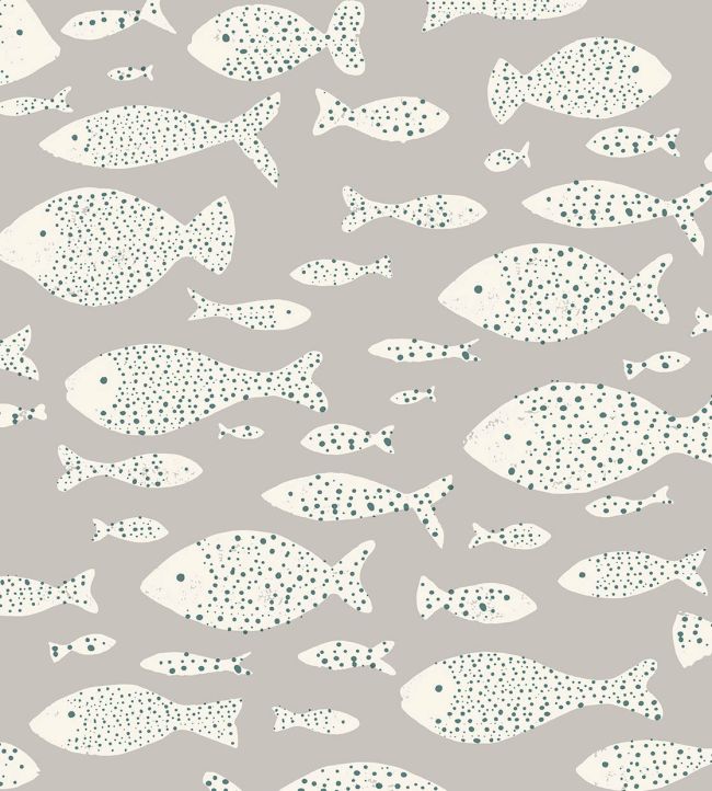 Polka Fish Wallpaper by Eijffinger 3