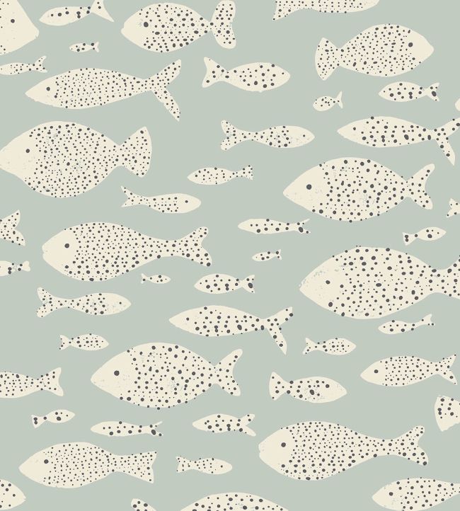 Polka Fish Wallpaper by Eijffinger 4