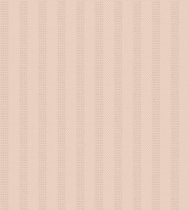 Polka Sprig Wallpaper by Farrow & Ball Pink Ground / Templeton Pink