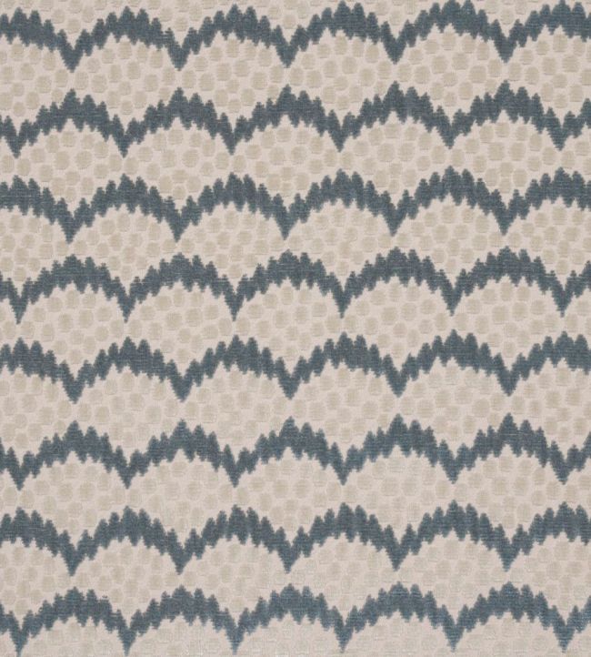 Pollen Cut Velvet Fabric by Schumacher Soft Jade
