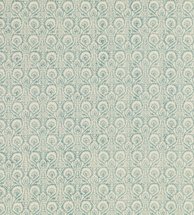 Pollen Trail Fabric by Baker Lifestyle Aqua