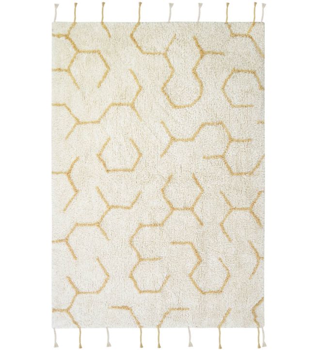 Lorena Canals Pollination rug Ivory/Light Honey C-POLLY Ivory/Light Honey
