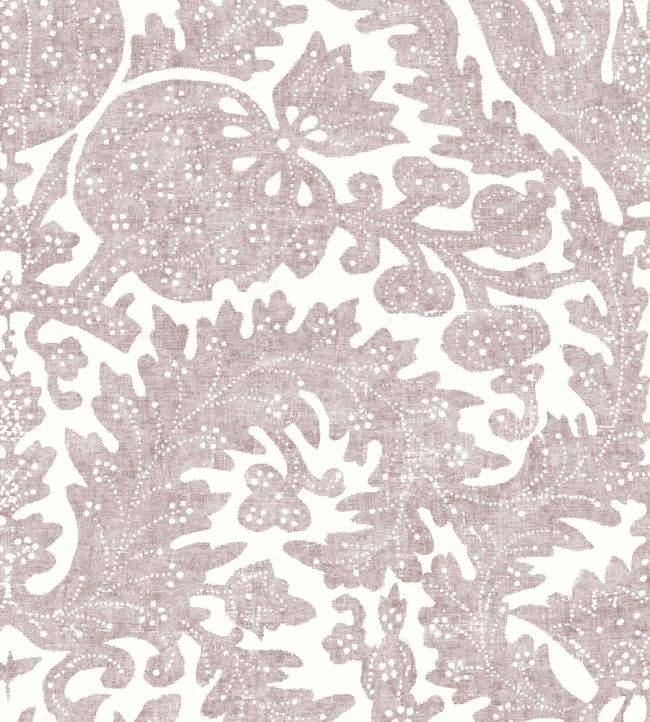 Pomegranate Fresco Wallpaper by Lewis & Wood Hellebore