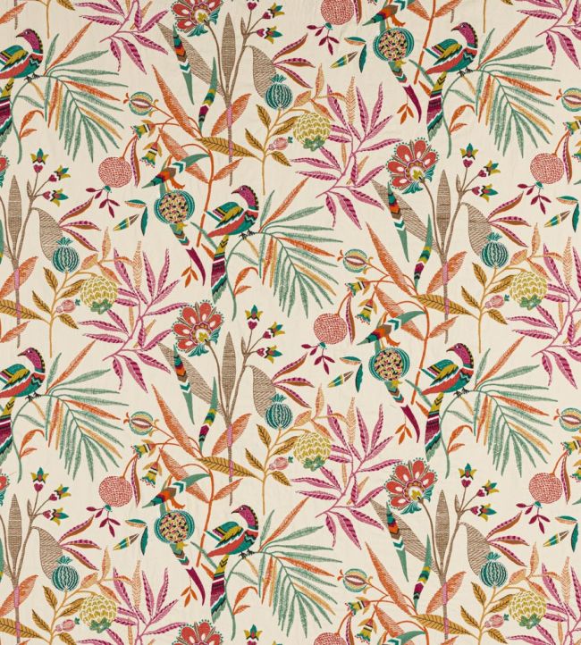 Pomegranate Tree Fabric by Jane Churchill Multi