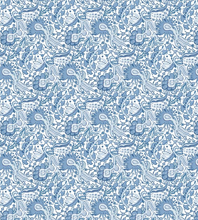 Pomona Fabric by Scion Denim/Indigo