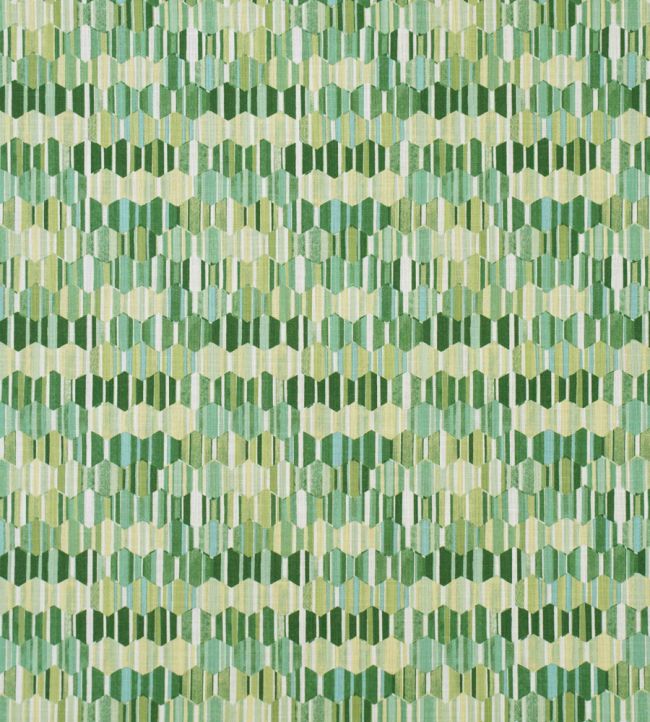 Ponti Fabric by Jim Thompson No.9 Green Garden