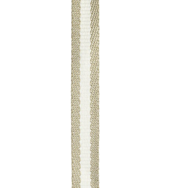Poole Stripe Braid Trimming by Ian Mankin Oatmeal