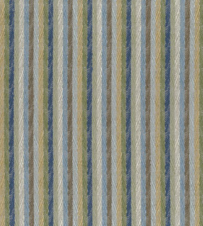 Popham Fabric by Nina Campbell Blue/Indigo/Sage