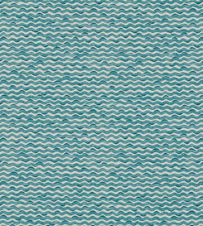 Popple Outdoor Fabric by Fermoie Teal