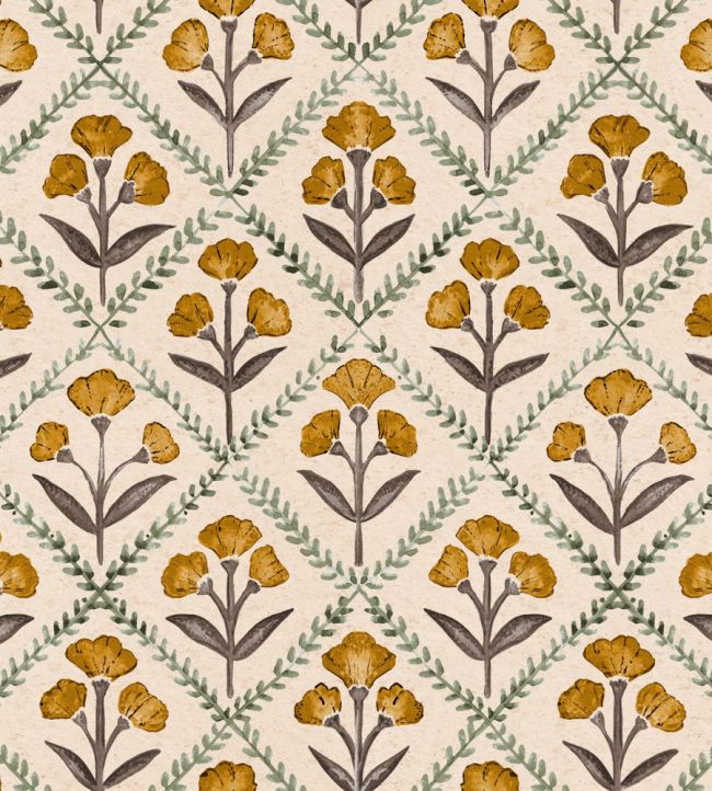 Poppy Wallpaper by Coordonne Curry