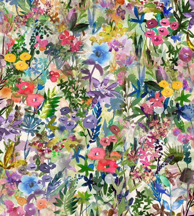 Poppy Meadow Wallpaper by Rebel Walls Rainbow